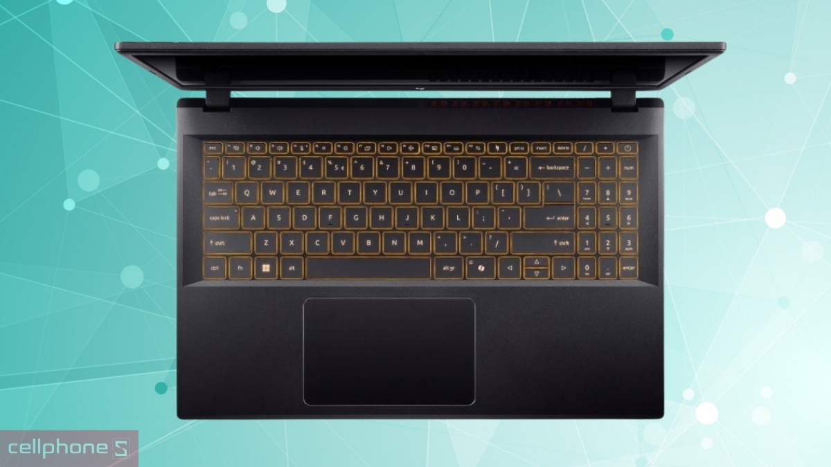Thiết kế laptop Acer Gaming Nitro ProPanel ANV15-52-50RB