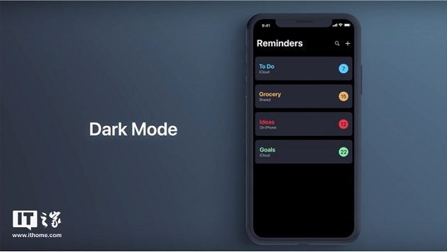 Hé lộ bản “đại cập nhật” iOS 13 với chế độ tối màu cùng giao diện được làm mới