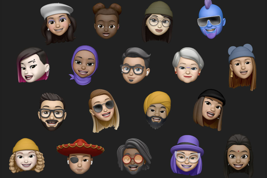 Hàng tấn phong cách và phụ kiện mới đang đến với Memoji trong iOS 13.