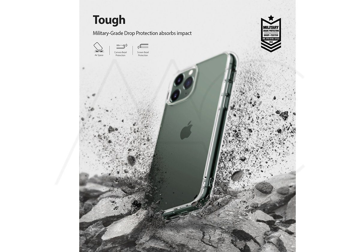 iPhone 11 Pro Max với thiết kế cực kì cứng cáp. Bất chấp nước nôi và va đập. 