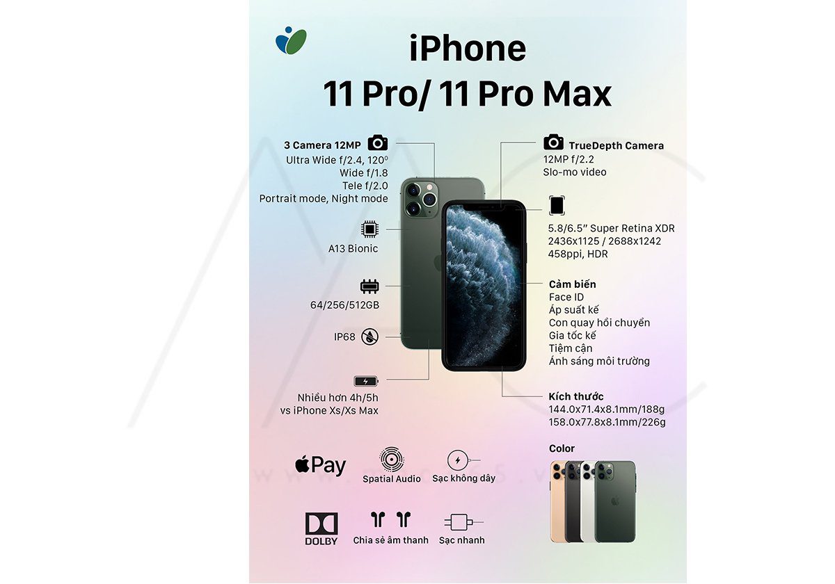 Tổng quan về iPhone 11 Pro và iPhone 11 Pro Max