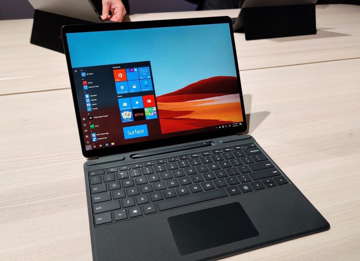 Surface Pro X - Bàn phím có gì mới? - "Đánh giá Surface Pro X chi tiết"
