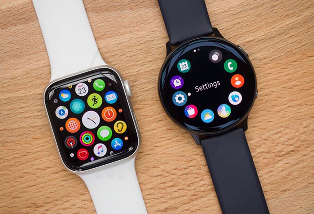 So sánh Apple Watch Series 5 với Samsung Galaxy Watch Active 2 siêu chi tiết