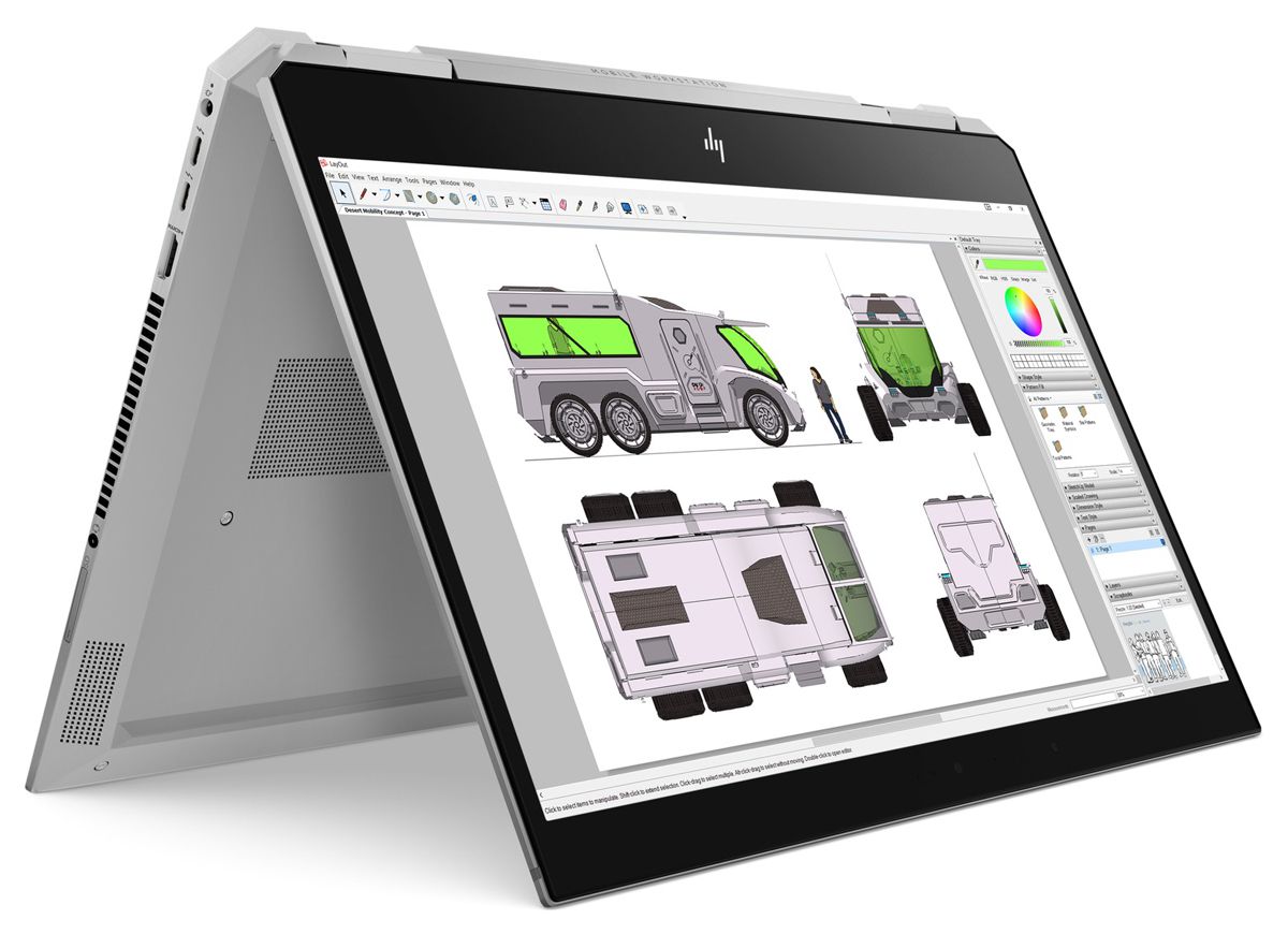 HP ZBook Studio x360 G5 - TOP máy trạm di động tốt nhất 