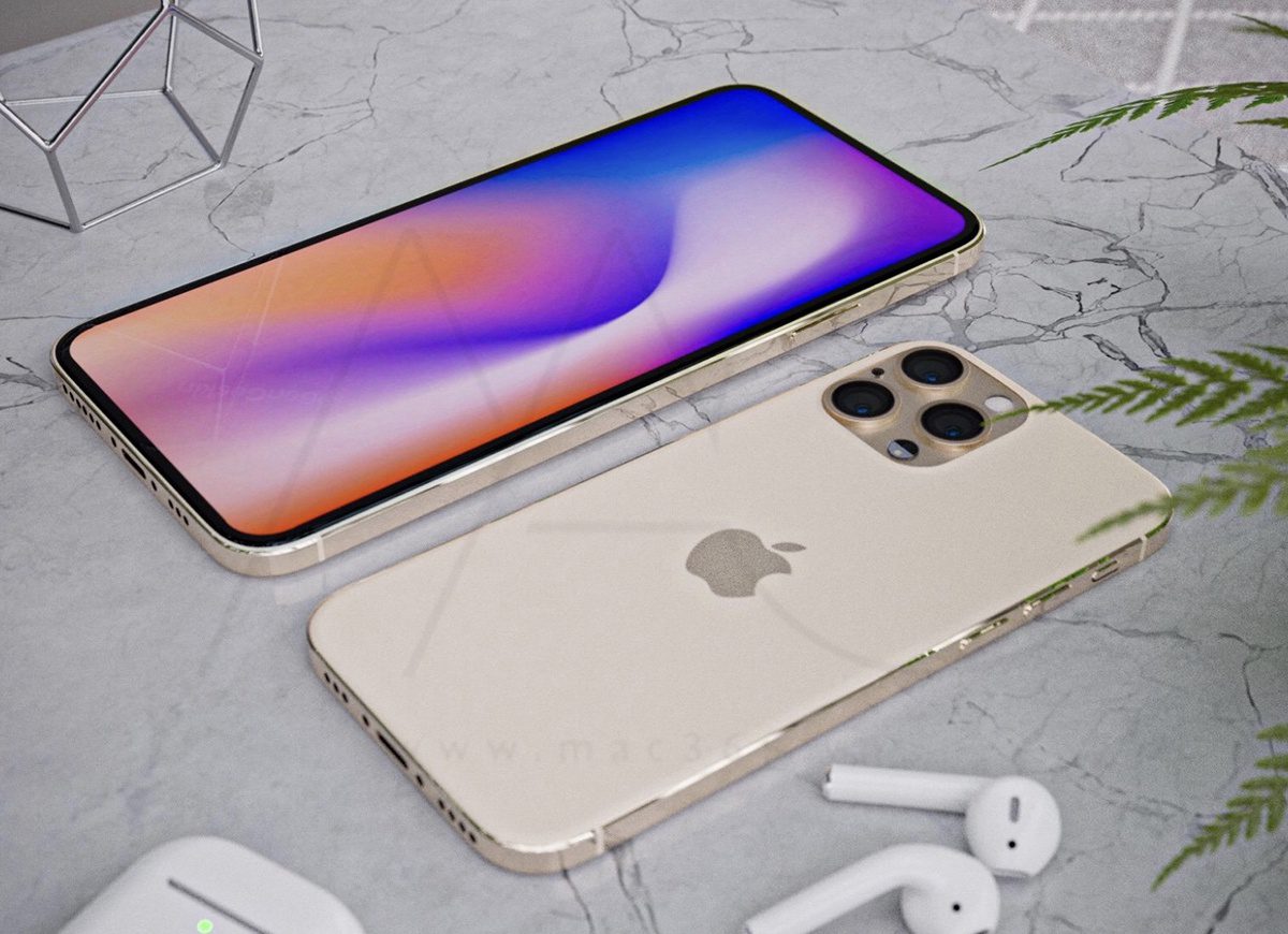  iPhone 12 sẽ là một chiếc iPhone 6,7 inch, với camera TrueDepth và Face ID nằm trên đường viền phía trên. Tai thỏ hoàn toàn loại bỏ.