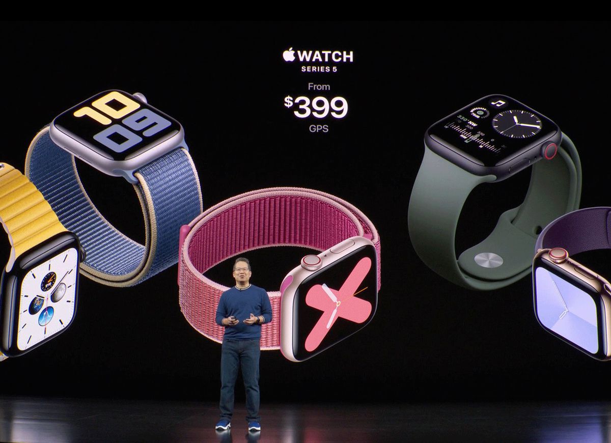 Apple Watch Series 5 và Series 3: Giá Series 5