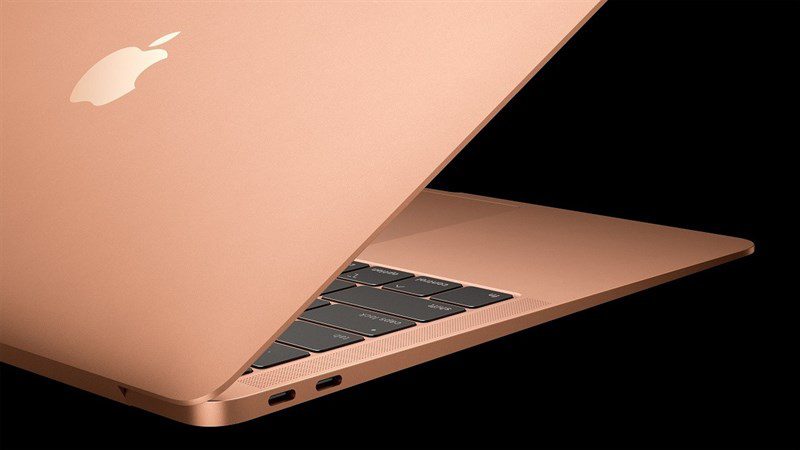Cả Air và Pro đều cung cấp cổng USB-C tương thích Thunderbolt 3