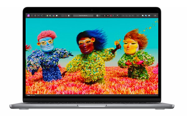 Macbook cho khả năng hiển thị màu sắc chân thực nên được sử dụng để làm đồ hoạ