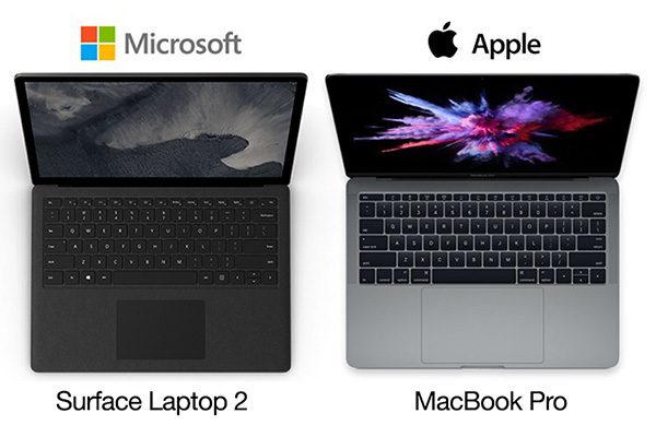 So sánh Surface và Macbook trên yếu tố cấu hình thì có thể thấy Macbook mang sức mạnh lớn hơn
