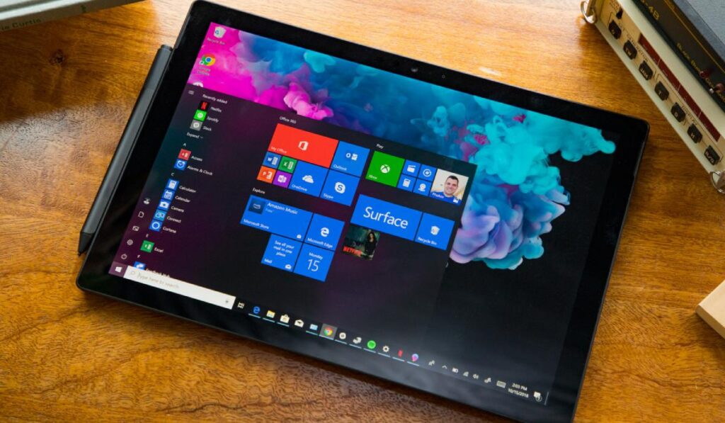 Màn hình của Microsoft Surface Pro 6 sắc nét