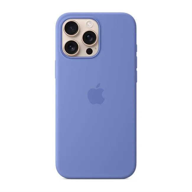 Ốp lưng MagSafe iPhone 16 Pro Max Silicone Apple màu Xanh dương nhạt – ảnh 2