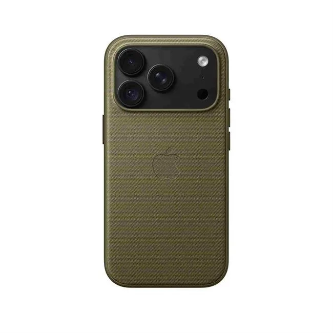 Ốp lưng MagSafe iPhone 18 Pro TechWoven Apple màu Xanh Oliu – ảnh 5