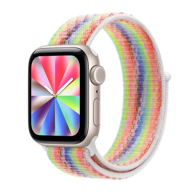 Dây Nylon Apple Watch 40mm Pride Edition MJ594 màu Màu combo – ảnh 4