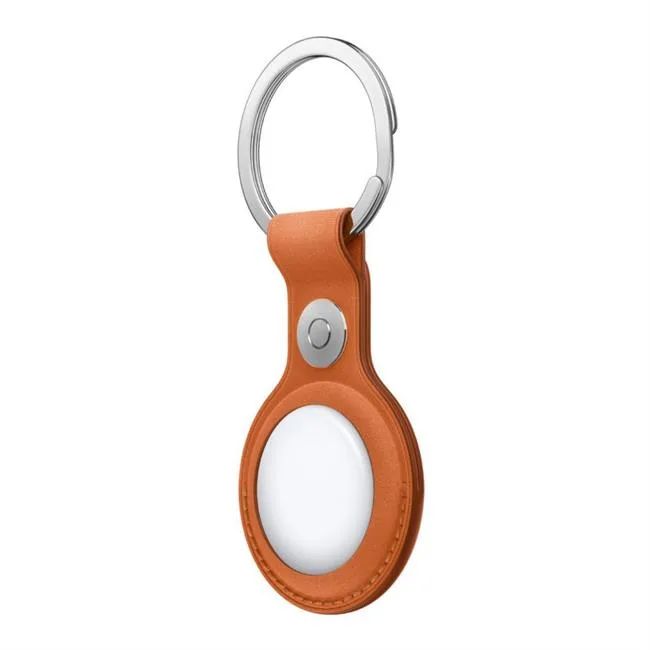 Móc khóa AirTag Vải tinh dệt Apple Cam Fox màu Cam – ảnh 2