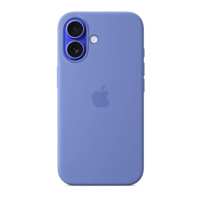 Ốp lưng MagSafe iPhone 16 Silicone Apple màu Xanh nhạt – ảnh 25