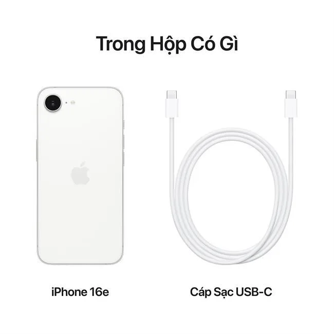 iPhone 16e 512GB màu Trắng – ảnh 9