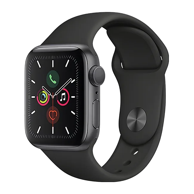 Dây silicone Apple Watch 44mm MTPL2FE/A màu Đen – ảnh 1