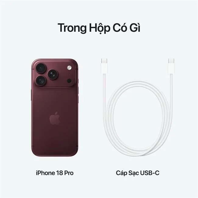 iPhone 18 Pro 256GB màu Đỏ Burgundy – ảnh 10