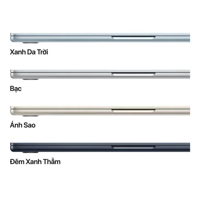 MacBook Air 13 inch M5 24GB/512GB 35W màu Xanh da trời nhạt – ảnh 3