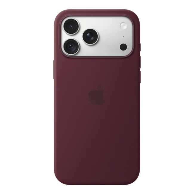 Ốp lưng MagSafe iPhone 18 Pro Max silicone Apple màu Đỏ Burgundy – ảnh 21