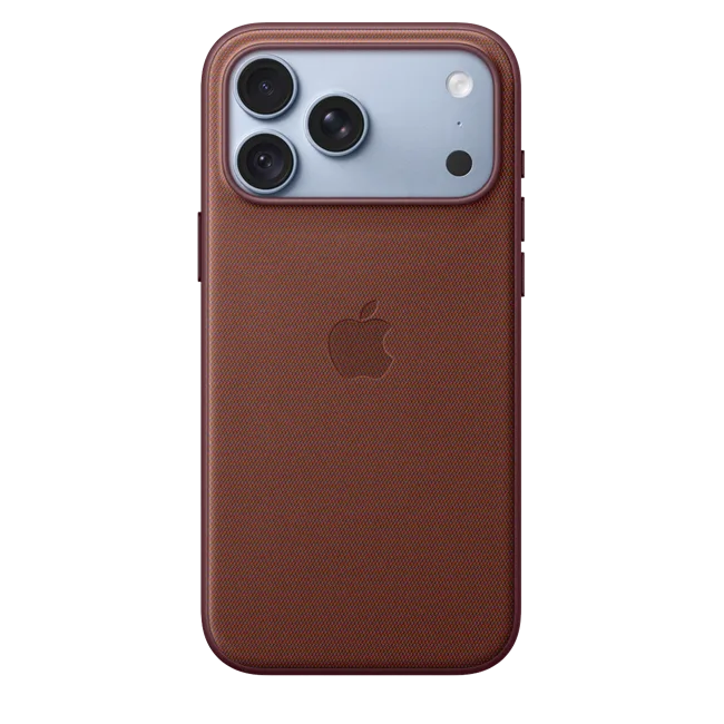 Ốp lưng MagSafe iPhone 18 Pro Max TechWoven Apple màu Đỏ Burgundy – ảnh 1