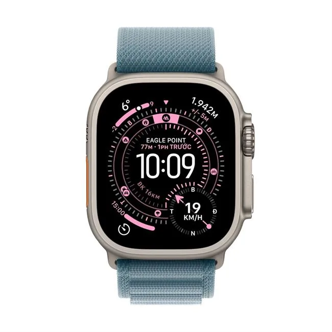 Apple Watch Ultra 3 GPS + Cellular 49mm viền Titanium dây Alpine màu Titan tự nhiên – ảnh 2