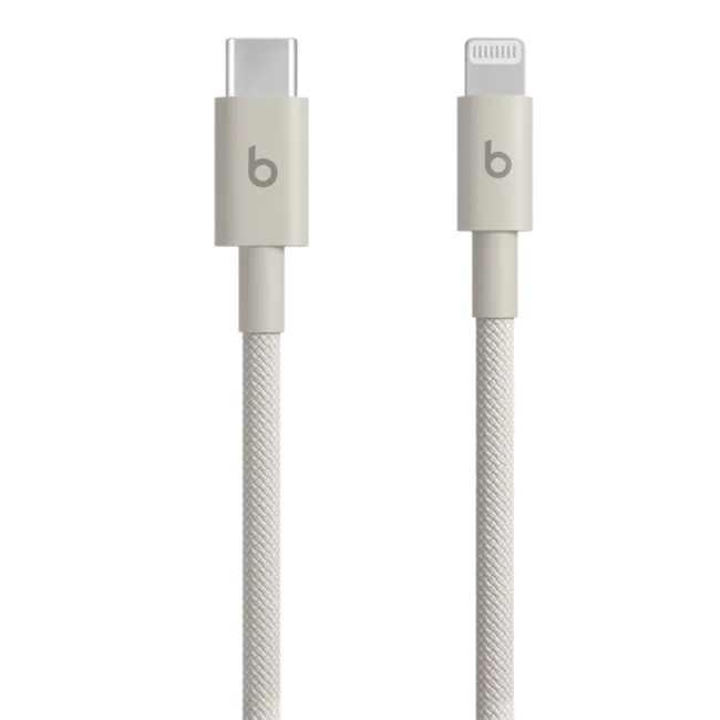 Cáp Type C - Lightning 1.5m Beats màu Kem – ảnh 4