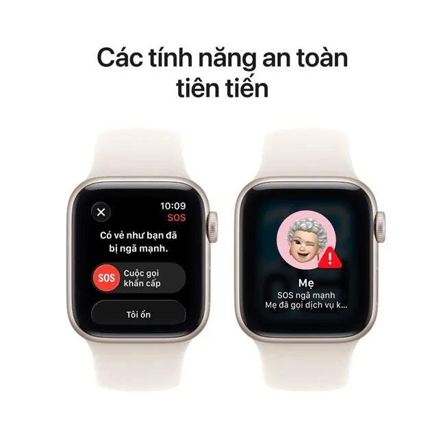 Apple Watch SE 3 GPS 40mm viền nhôm dây thể thao màu Trắng Starlight – ảnh 7