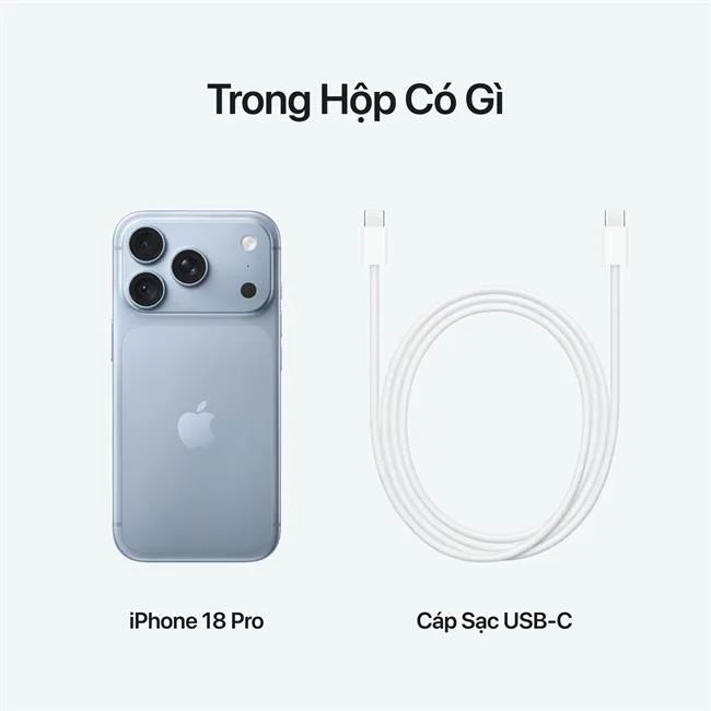 iPhone 18 Pro 256GB màu Băng thanh – ảnh 21