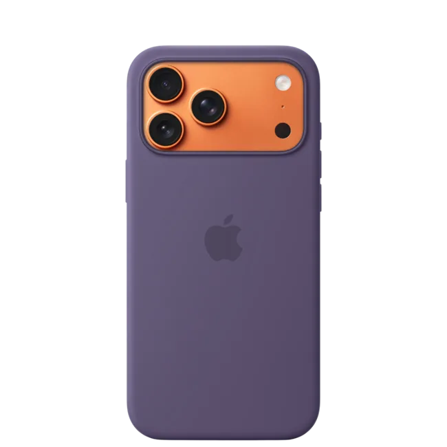 Ốp lưng MagSafe iPhone 17 Pro Max Silicone Apple màu Tím – ảnh 5