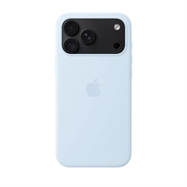 Ốp lưng MagSafe iPhone 18 Pro Max silicone Apple màu Xanh dương nhạt – ảnh 15