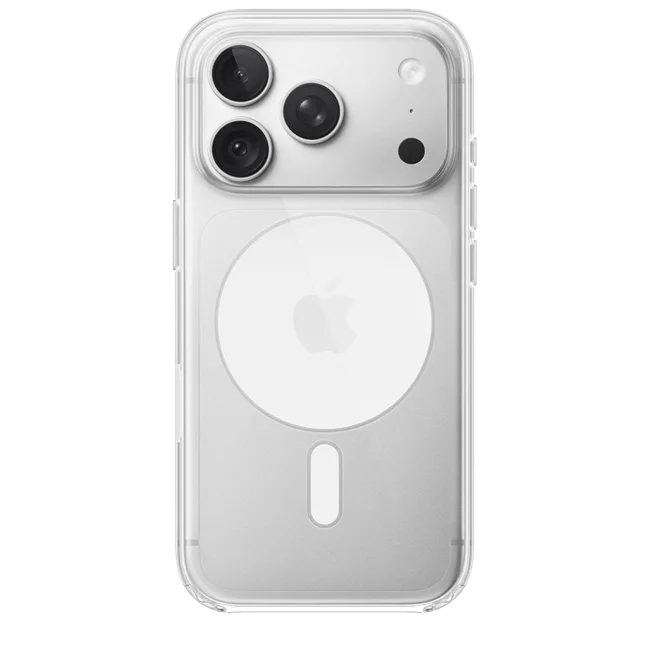Ốp lưng MagSafe iPhone 18 Pro nhựa trong Apple màu Trắng – ảnh 1