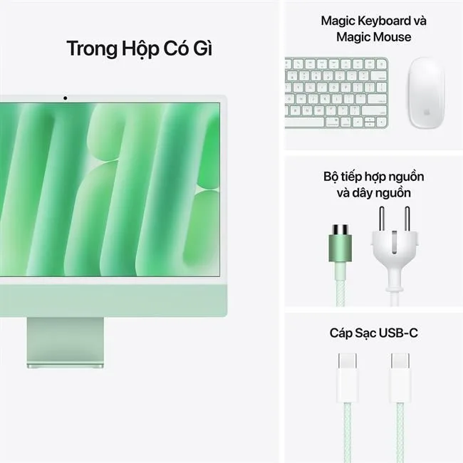 iMac 24 inch M4 24GB - 256GB màu Xanh lá – ảnh 21