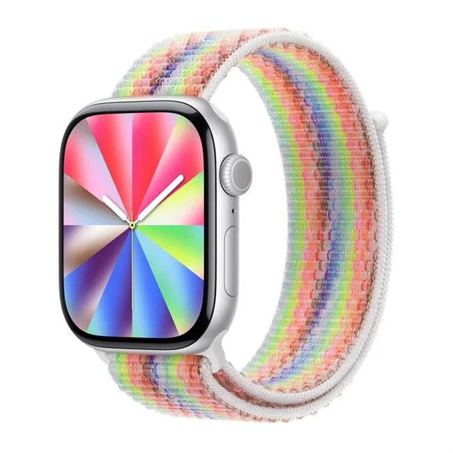 Dây Nylon Apple Watch 46mm Pride Edition MJ5C4 màu Màu combo – ảnh 4