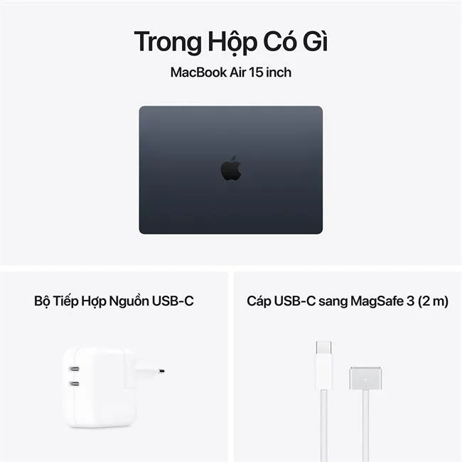 MacBook Air 15 inch M5 32GB/512GB màu Xanh đen – ảnh 36