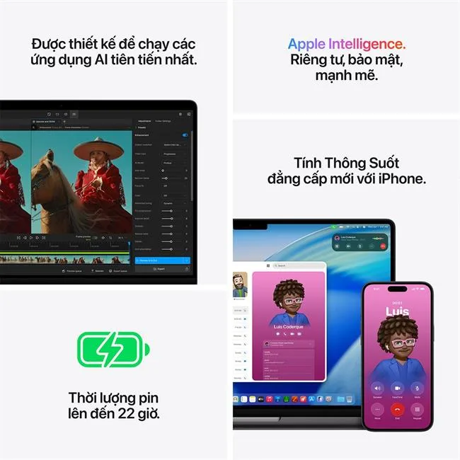 MacBook Pro 14 inch M5 Pro 24GB/1TB 70W màu Bạc – ảnh 17