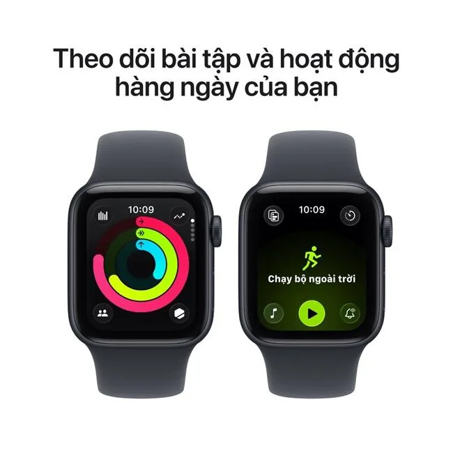 Apple Watch SE 3 GPS + Cellular 40mm viền nhôm dây thể thao màu Xanh đen – ảnh 14