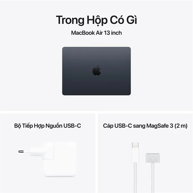 MacBook Air 13 inch M5 24GB/512GB 35W màu Xanh đen – ảnh 36