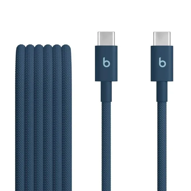 Cáp Type C - Type C 1.5m Beats màu Xanh đậm – ảnh 2