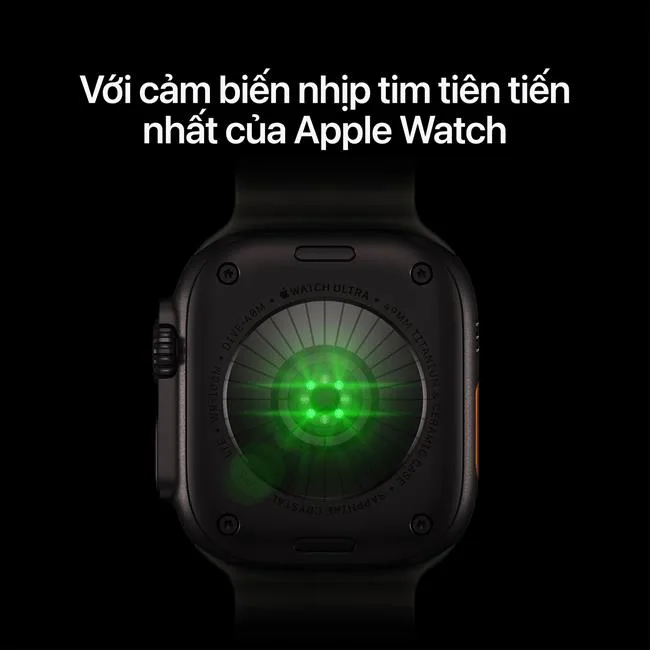 Apple Watch Ultra 4 GPS + Cellular 49mm viền Titanium dây Ocean màu Titan tự nhiên – ảnh 3