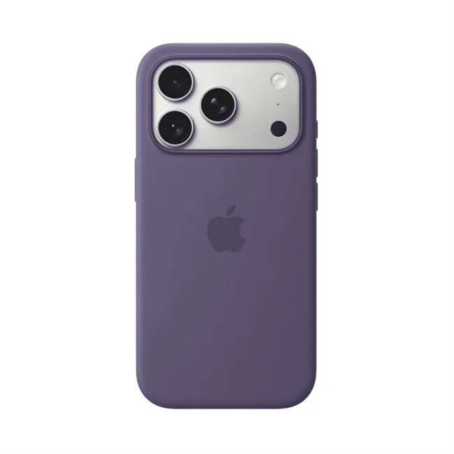 Ốp lưng MagSafe iPhone 17 Pro Silicone Apple màu Tím – ảnh 6