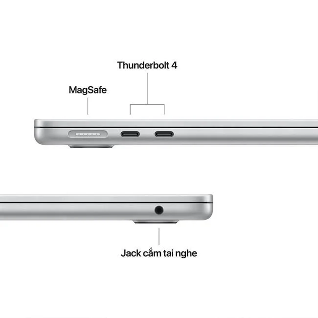 MacBook Air 13 inch M4 24GB/512GB/10GPU/Sạc 35W màu Bạc – ảnh 7