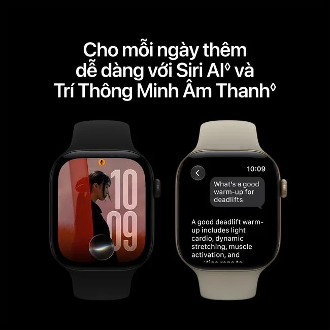 Apple Watch Series 12 GPS + Cellular 46mm viền Ceramic dây silicone màu Xanh đen nhạt – ảnh 15