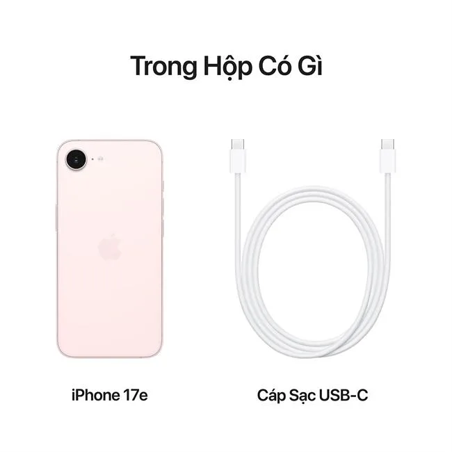 iPhone 17e 256GB màu Hồng nhạt – ảnh 8
