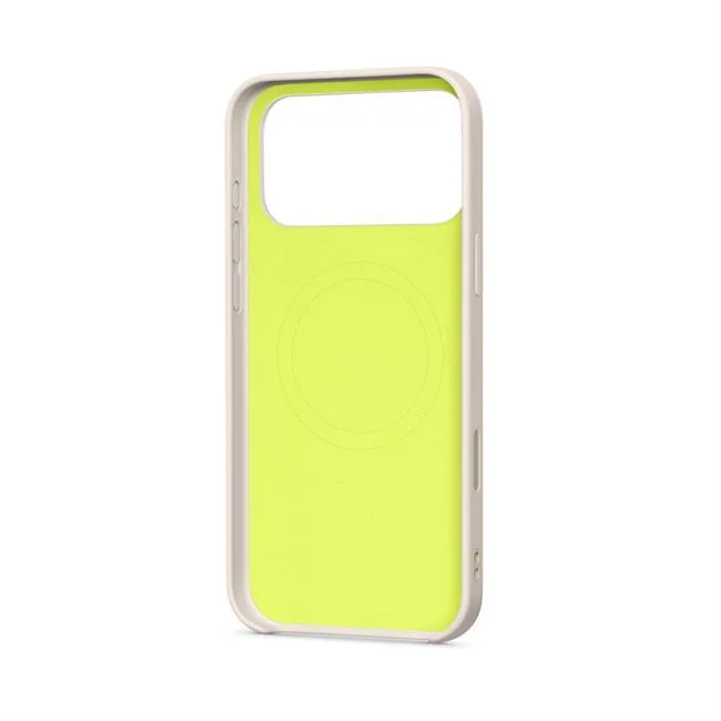 Ốp lưng MagSafe iPhone 17 Pro Nhựa Polycarbonate Kèm Chân Đế Beats màu Xám nhạt – ảnh 4