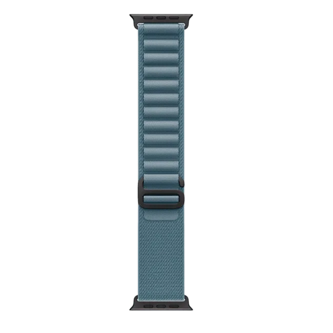 Dây Quấn Alpine Apple Watch 49mm khoá Black Titanium MG9K4 màu Xanh dương nhạt – ảnh 1