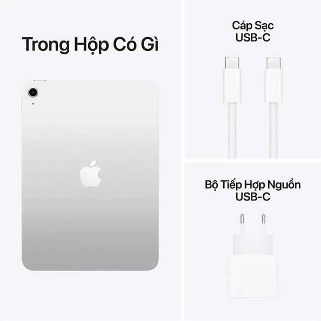 iPad A16 WiFi 128 GB màu Bạc – ảnh 32