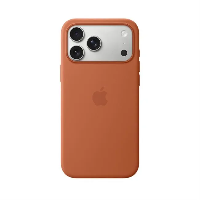Ốp lưng MagSafe iPhone 17 Pro Max Silicone Apple màu Nâu – ảnh 19
