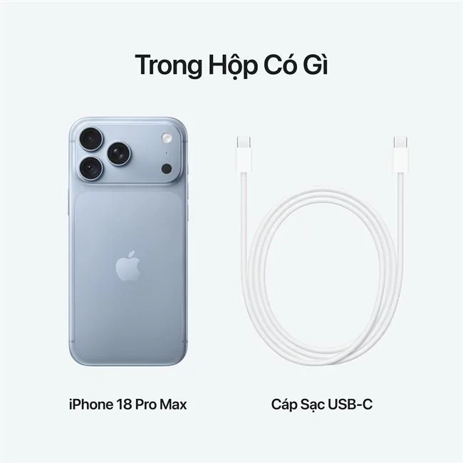 iPhone 18 Pro Max 256GB màu Băng thanh – ảnh 43