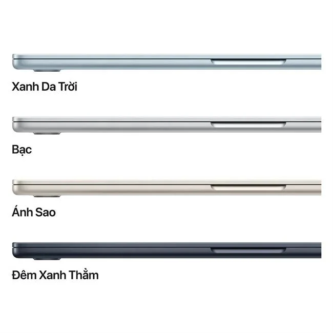 MacBook Air 15 inch M5 24GB/512GB màu Vàng – ảnh 12